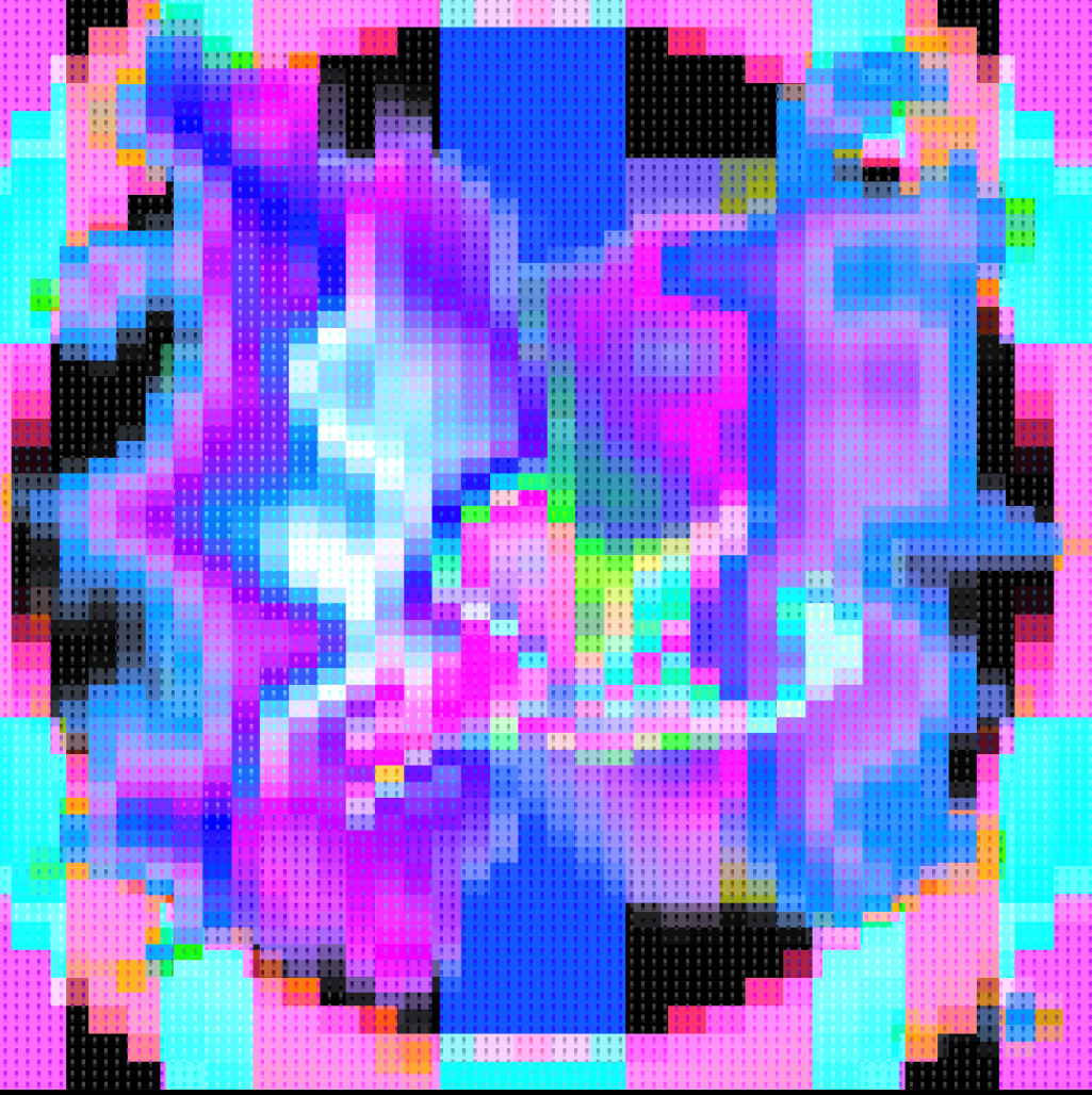 Pixelated Utopian Entity #23 static token preview