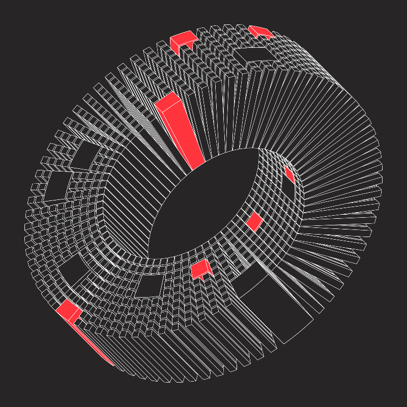 Ex Mobius (Neon Red) #15 static token preview