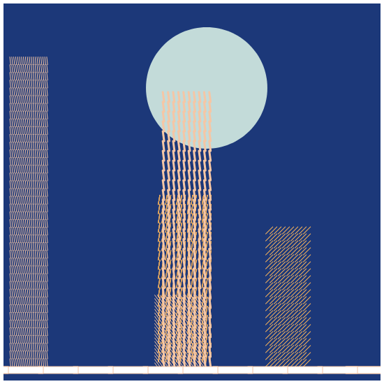 The city of abstractions #1 static token preview