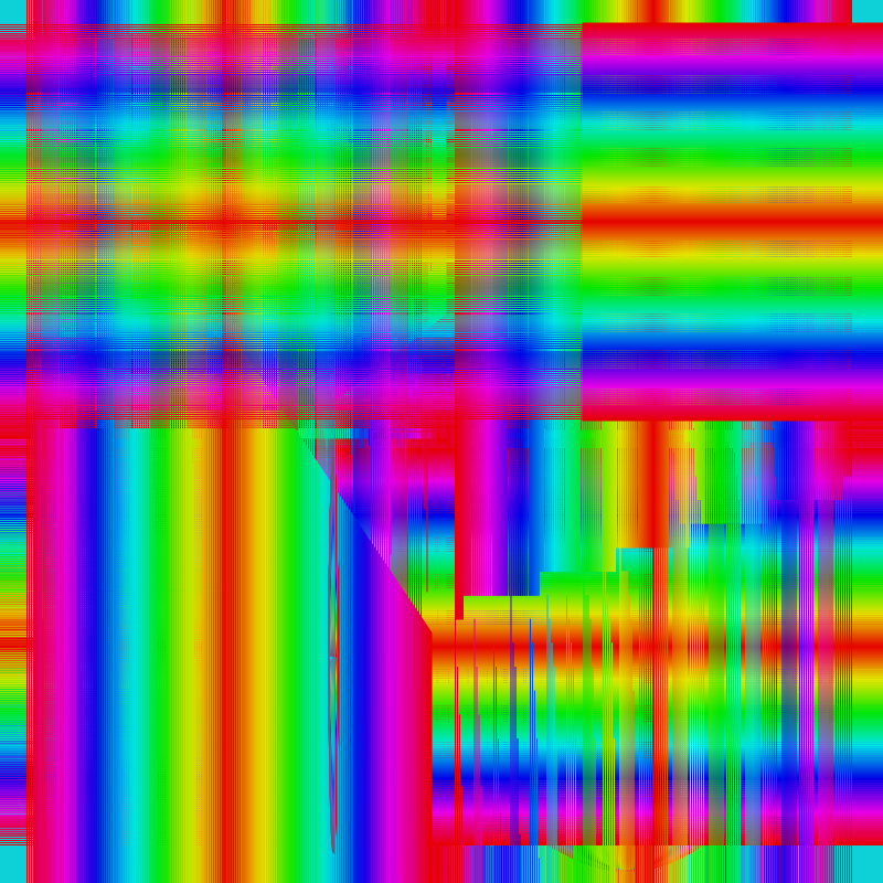 Fibonacci Rainbow Spirals 14 #4 static token preview