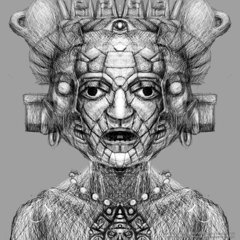 One Tezo Drawings_310+ #17 static token preview