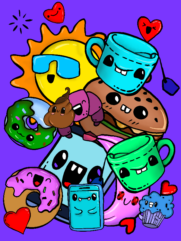 Doodles art #8 static token preview