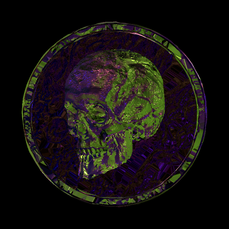 skull 💀 token #18 static token preview