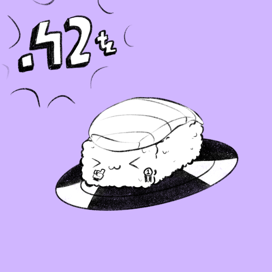 sketchy sushi #9 static token preview