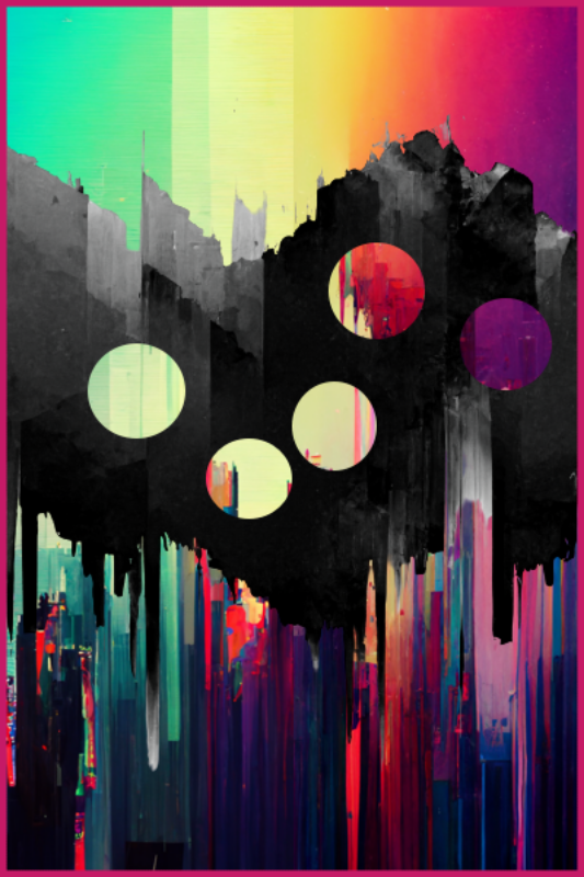 Glitched #4 static token preview