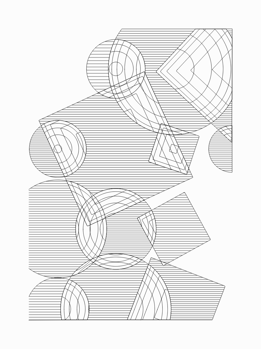 Entangled shapes #3 static token preview