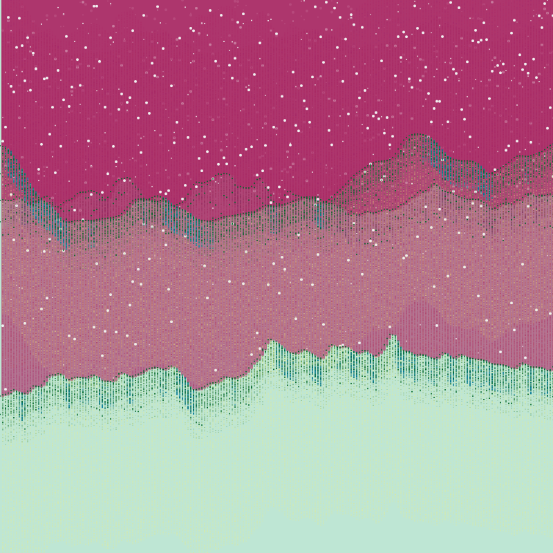 Glitched Mountains GT #238 static token preview