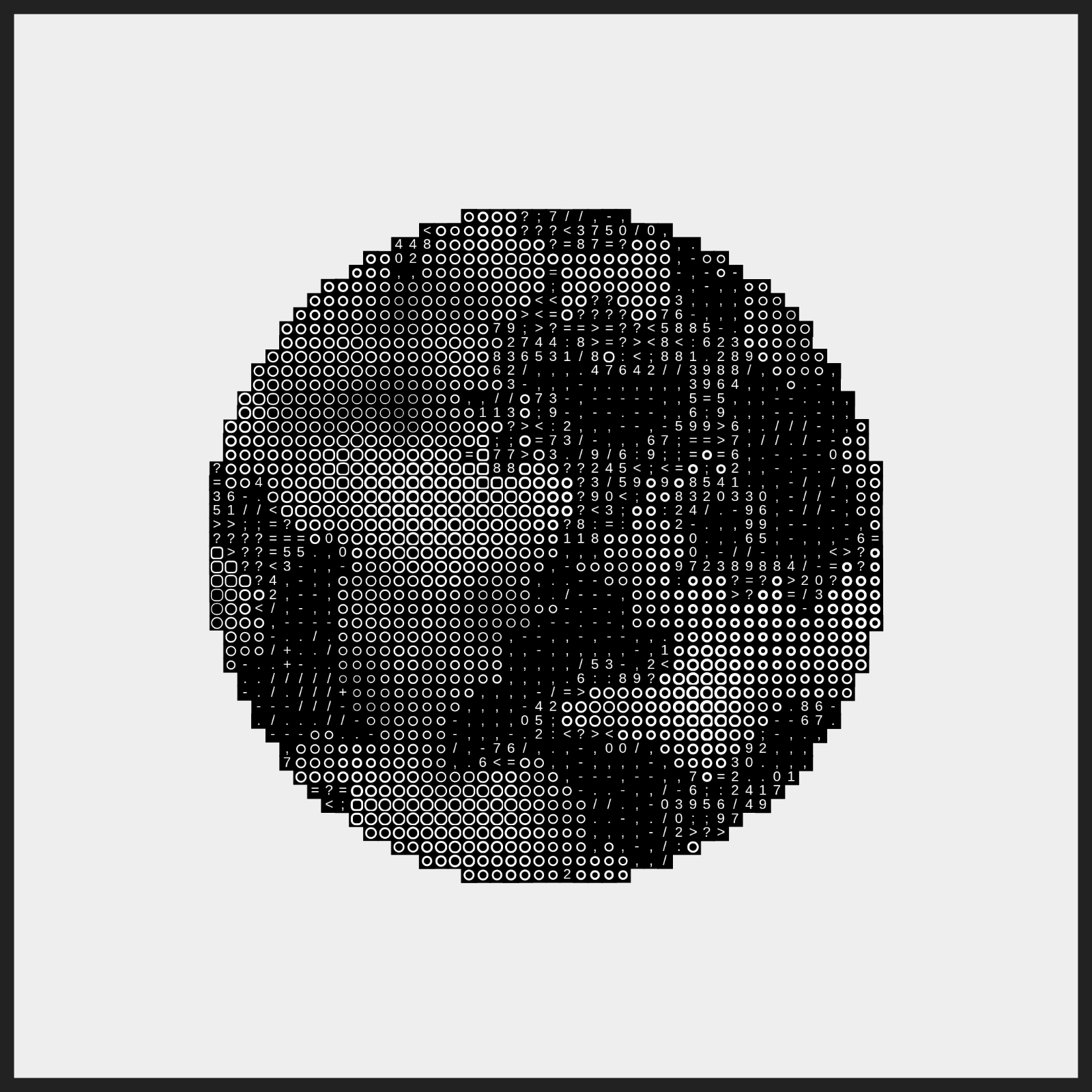 Mapa Mundi [ascii] #14 static token preview