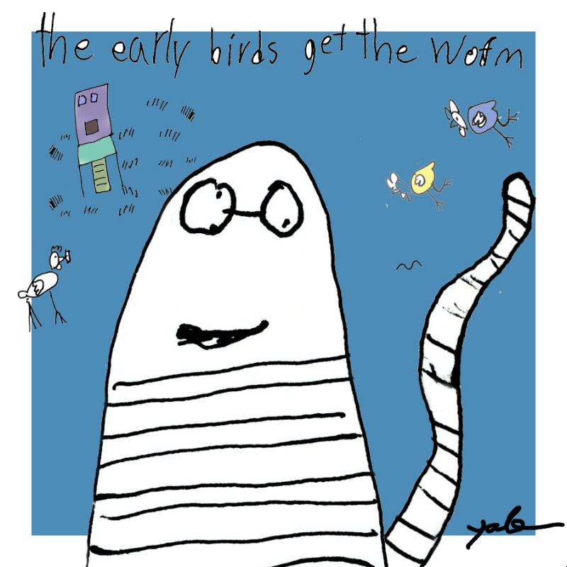 The Early Birds Get The Worm #8 static token preview