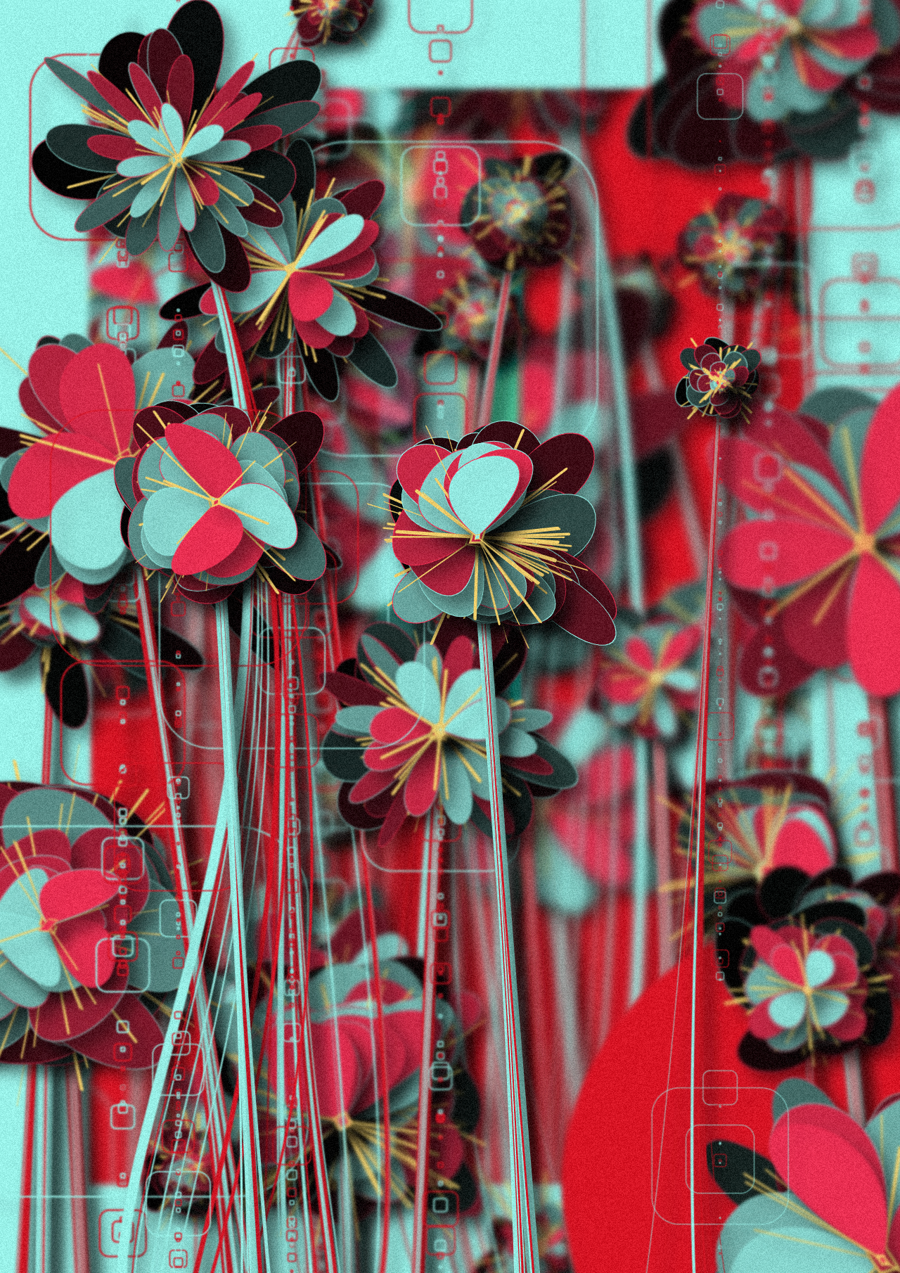 Full Of Flowers #8 static token preview