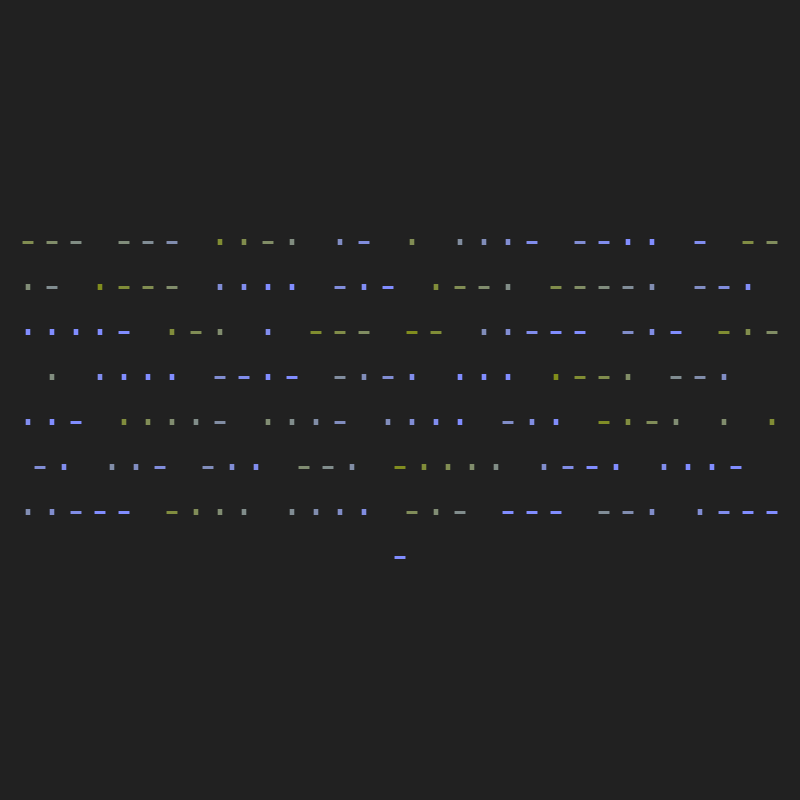 Hash > Morse #3 static token preview