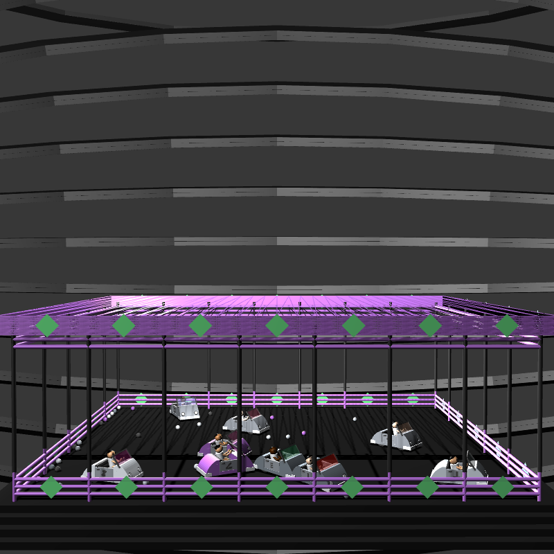 “Uncle Run” Fun Park: Bumper Car #1 static token preview