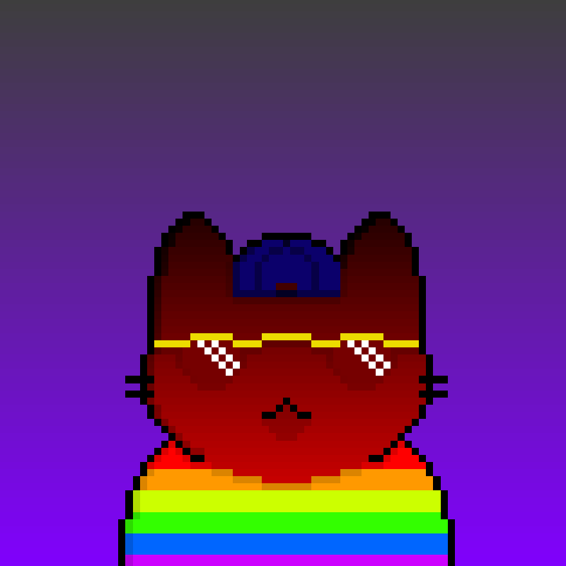 Totally Random Cats #4 static token preview