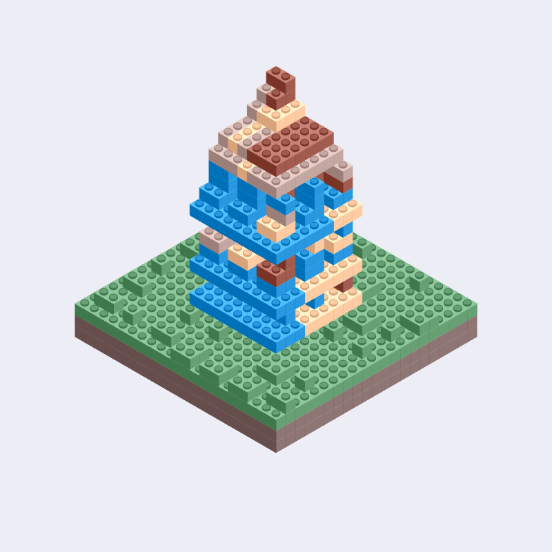 Plastic Town I #27 static token preview