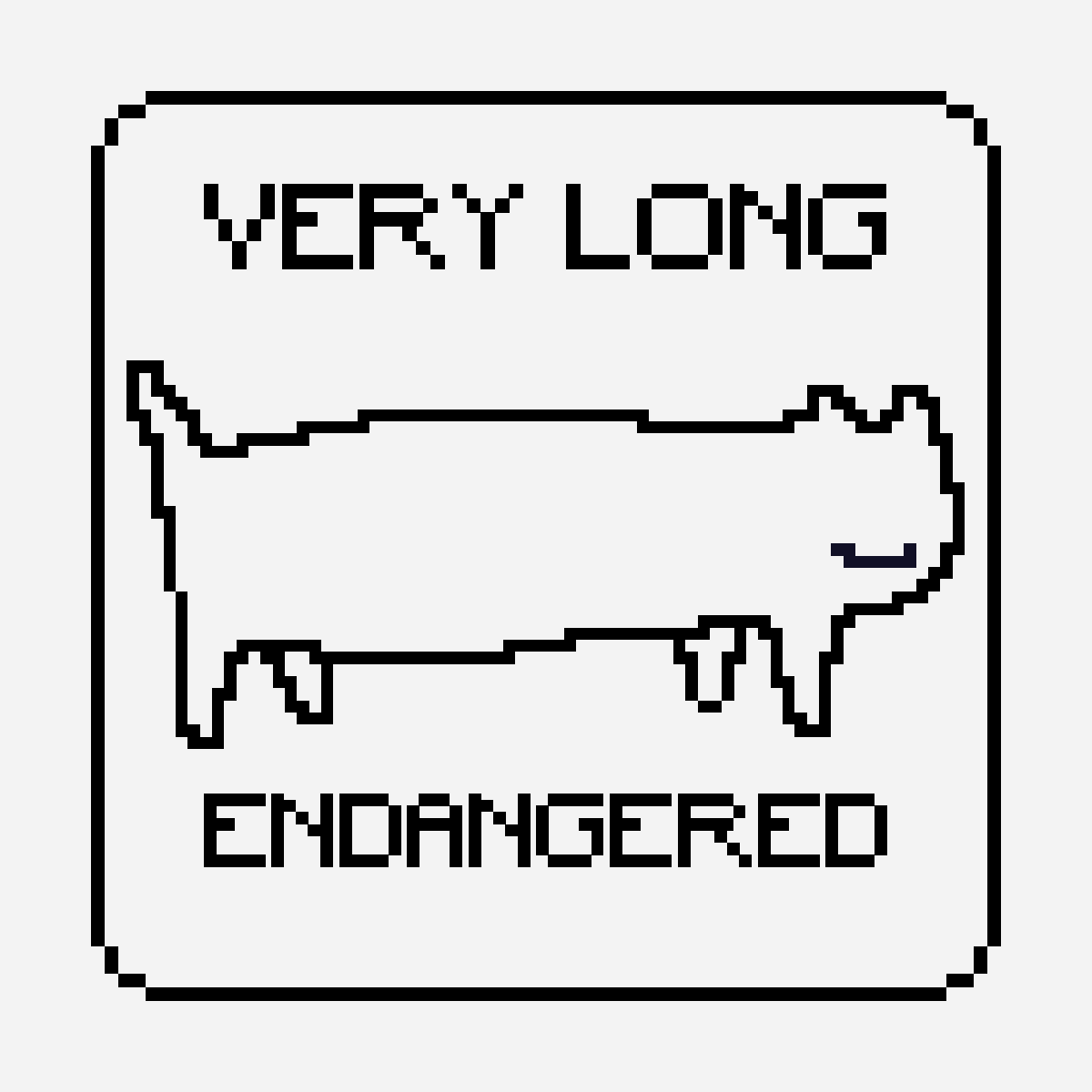 VERY LONG ENDANGERED CAT #7 static token preview