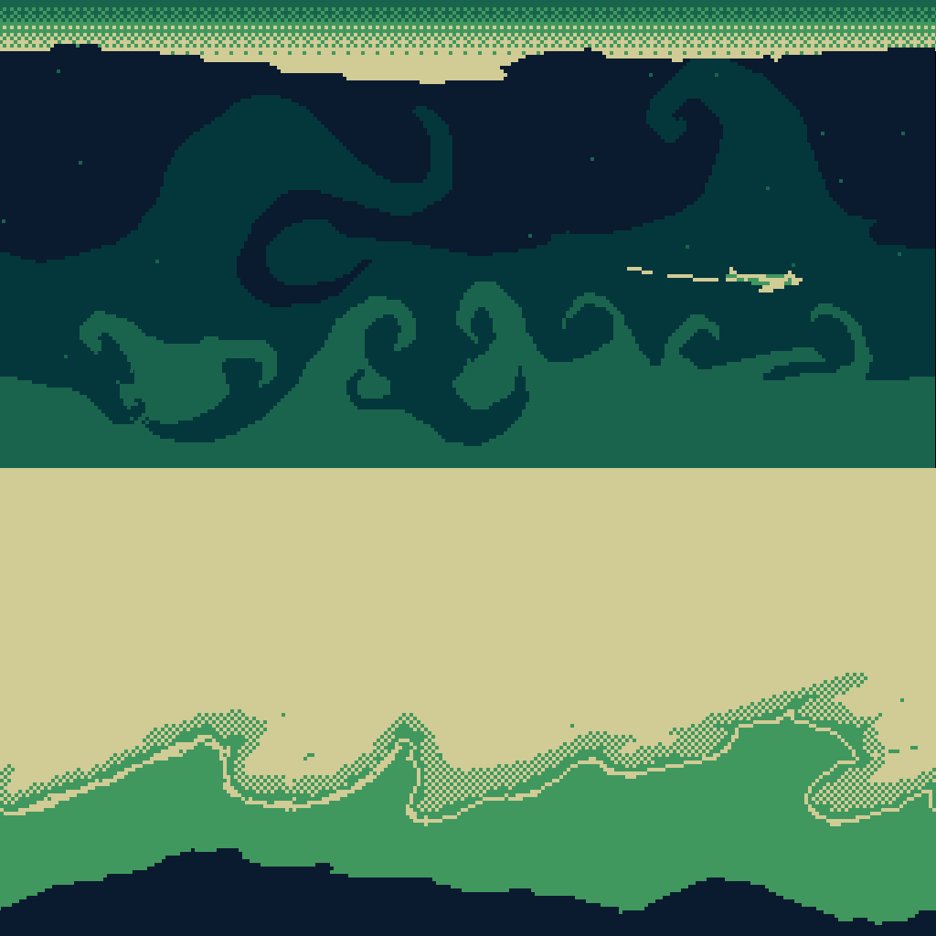 Pixel Seascapes #14 static token preview