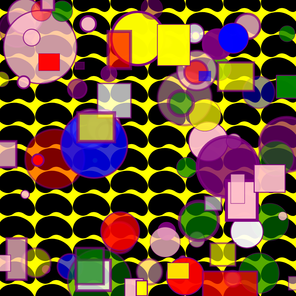 Hectic Shapes #12 static token preview