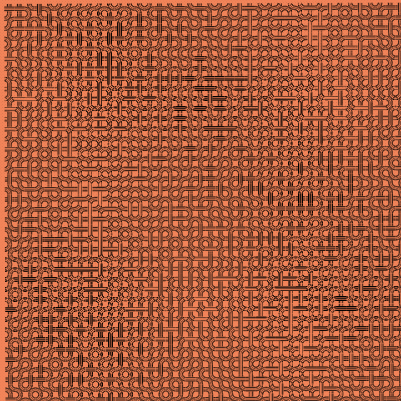 Dirty Interlaced Truchet Tiles #25 static token preview