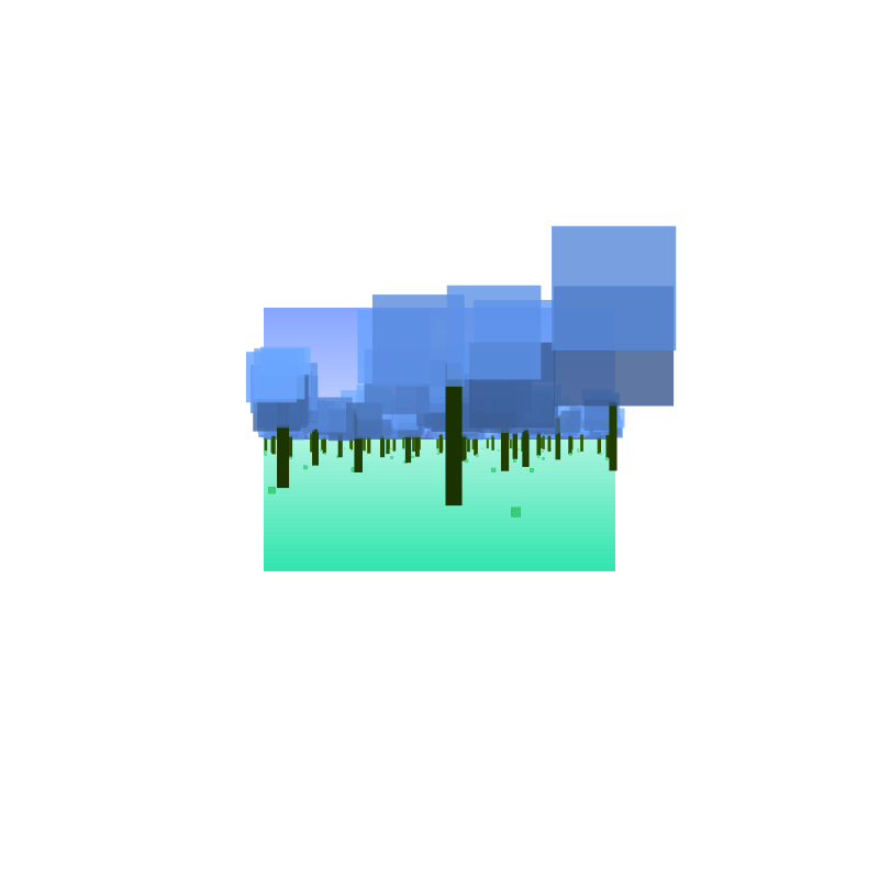 Quad Forest #1 static token preview
