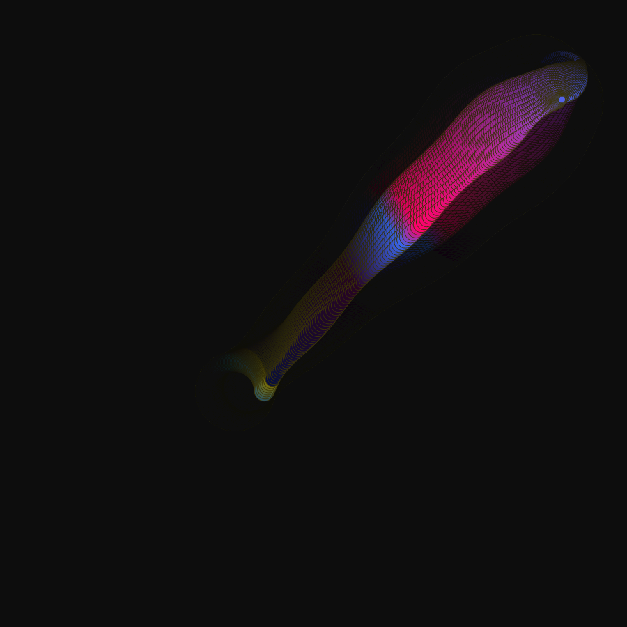 Warping Wobbling Worms #19 static token preview