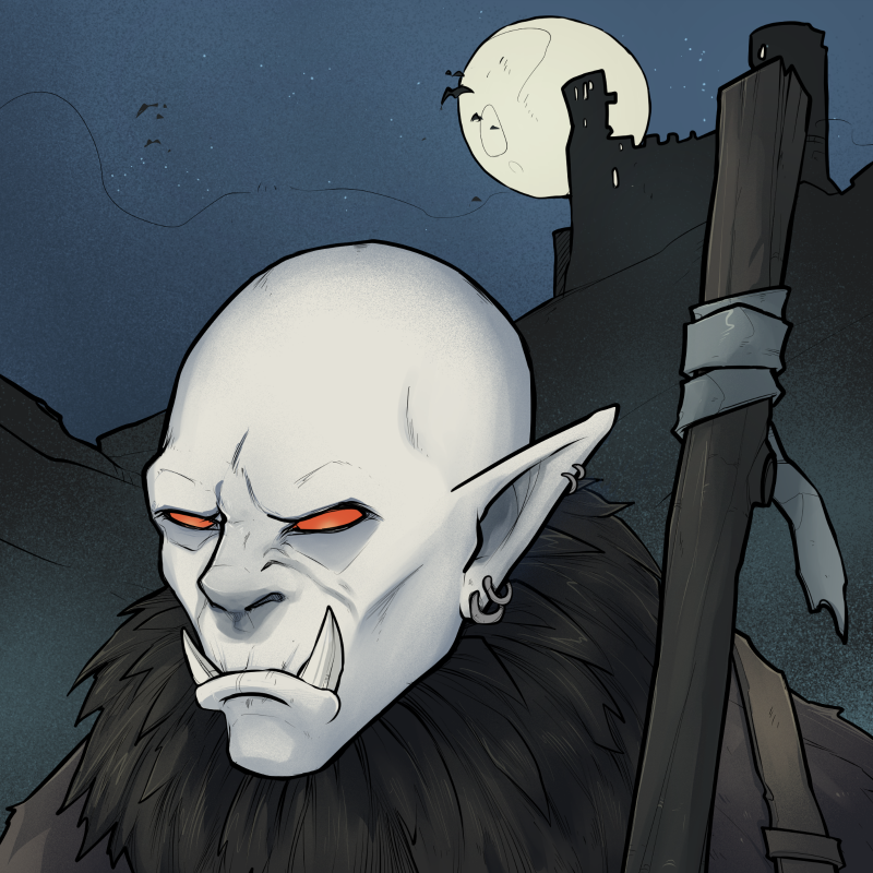 KRAMPUS #6 static token preview