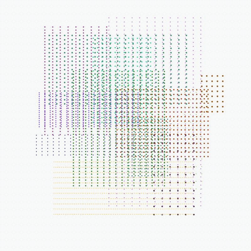 pointillist patchwork #3 static token preview