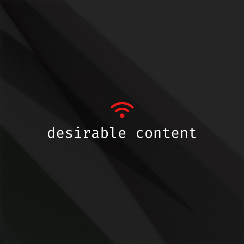 desirable content #15 static token preview
