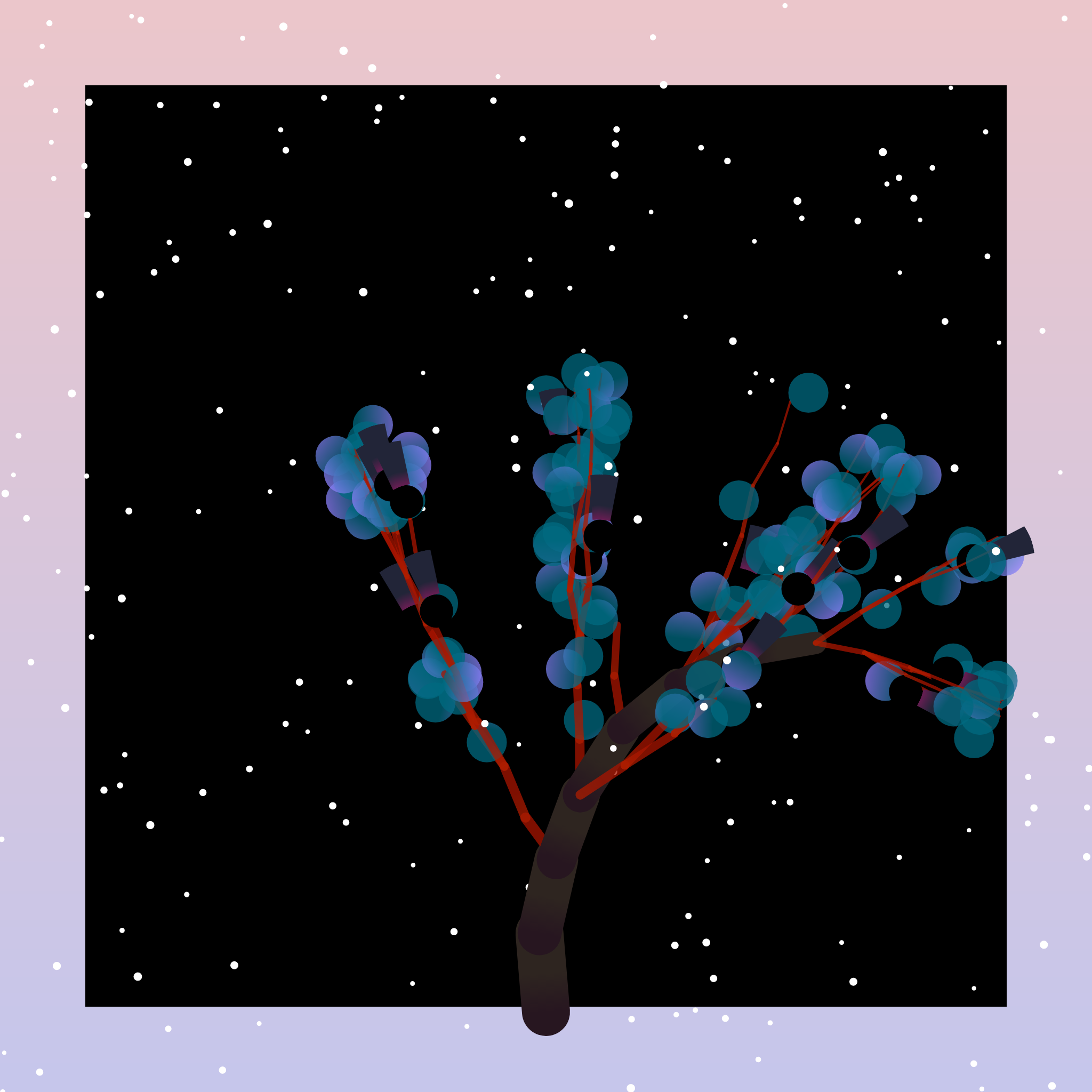 Some generative winter trees #20 static token preview