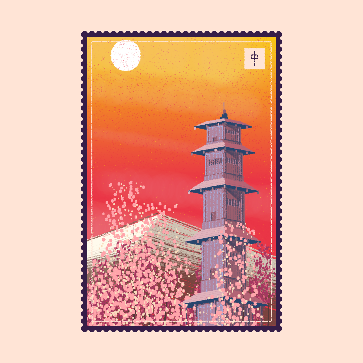 ABANDONED TEMPLE 廃寺 #11 static token preview