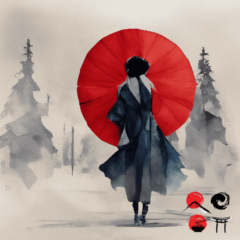 A walking geisha #12 static token preview
