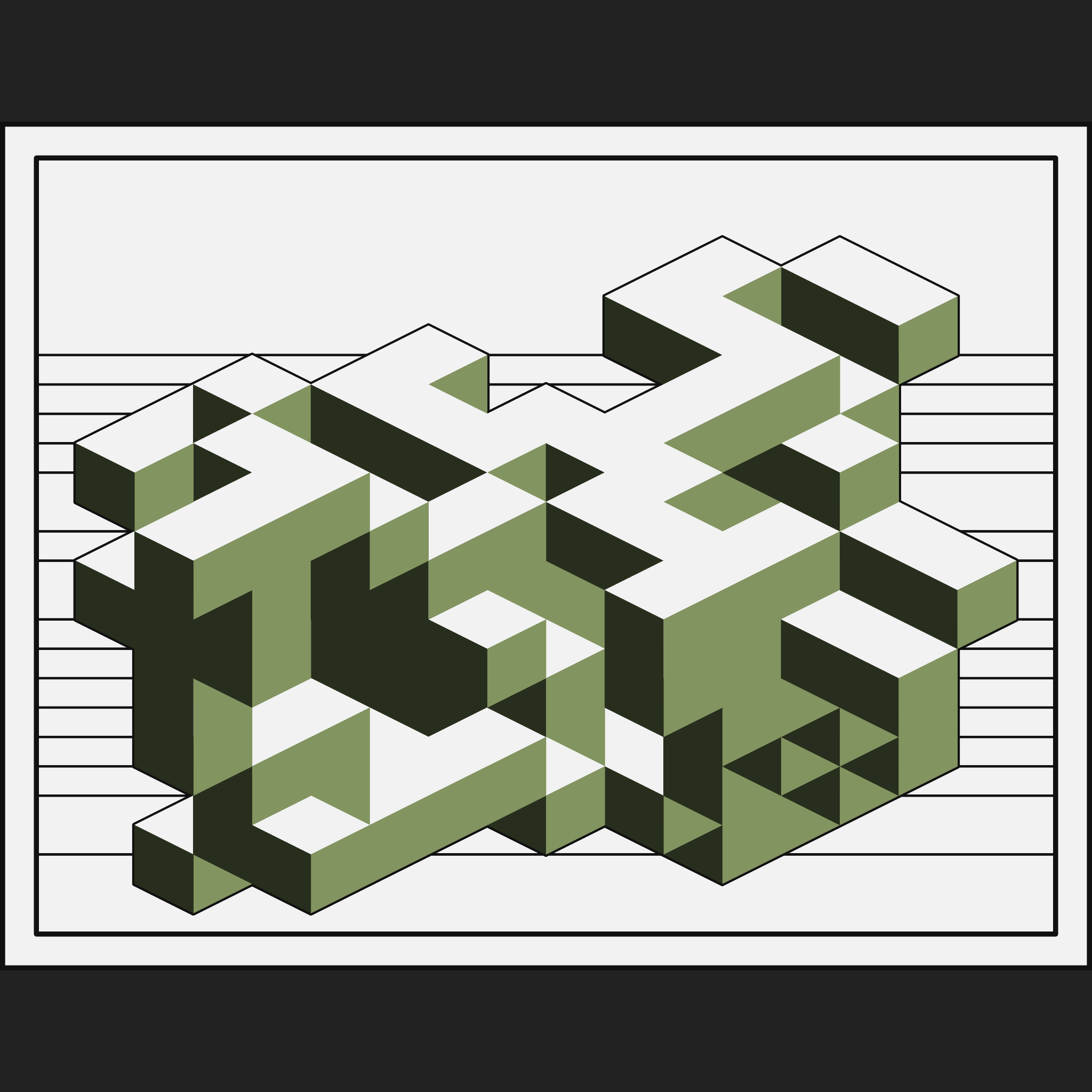 Cube on Cube #4 static token preview