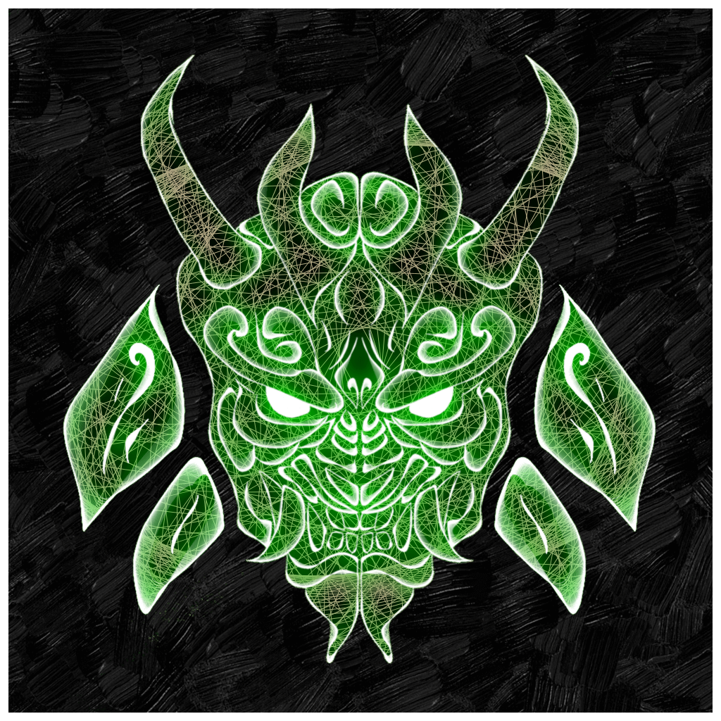 THE DEMON'S [EVOLVED] #3 static token preview