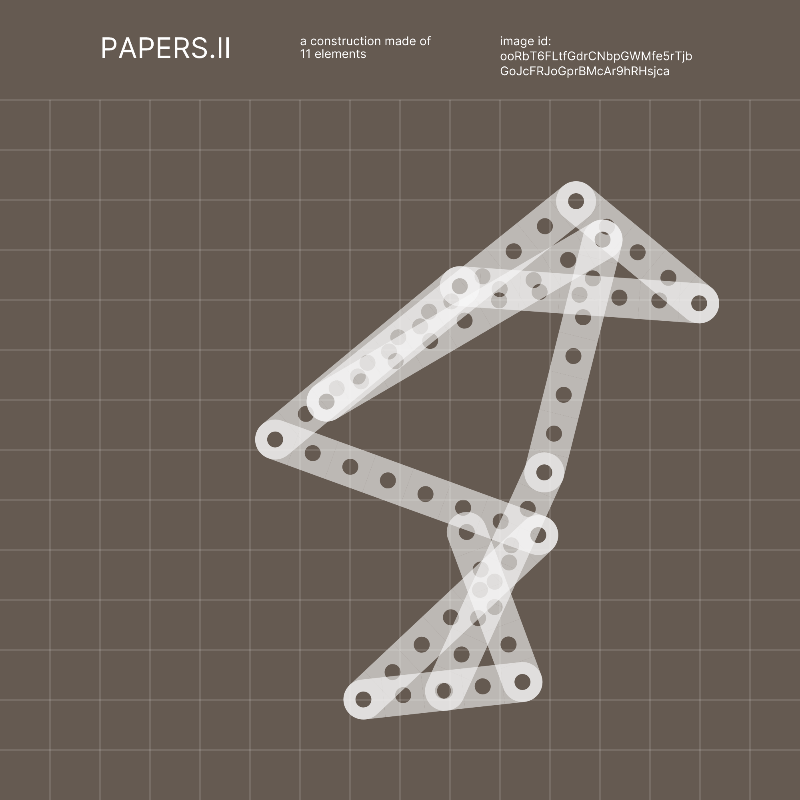 PAPERS.II #23 static token preview