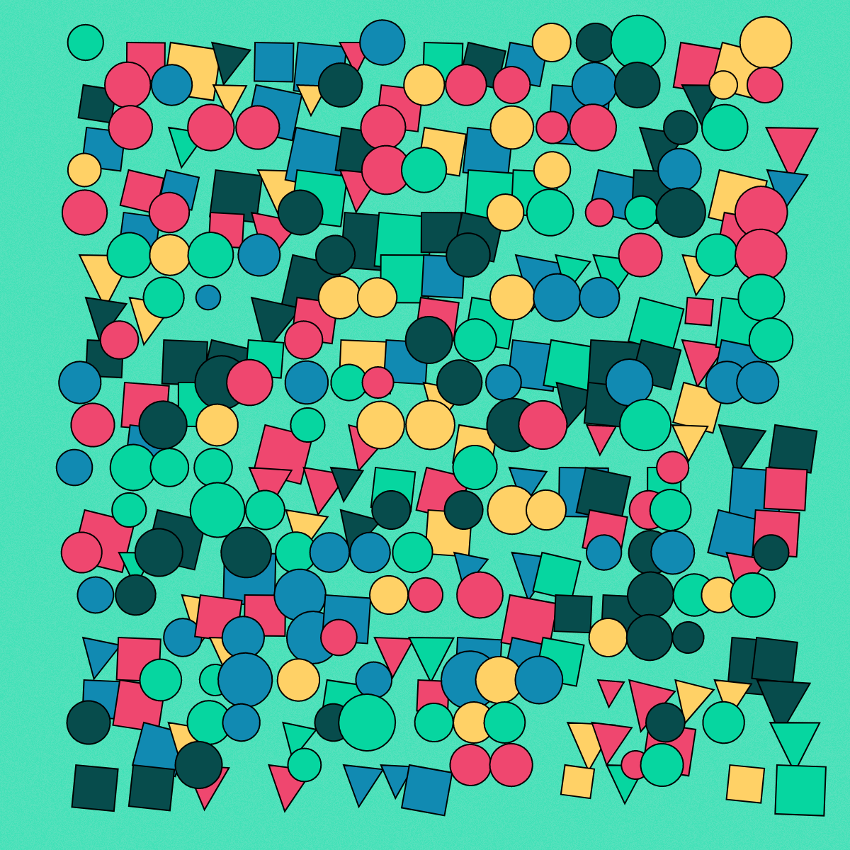 Geometric Mess #17 static token preview