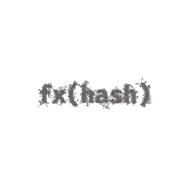 FXHASH Logo with Features #827 static token preview