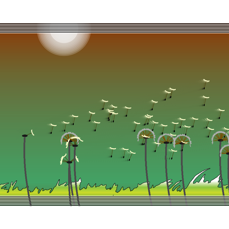 Dandelion Field #13 static token preview
