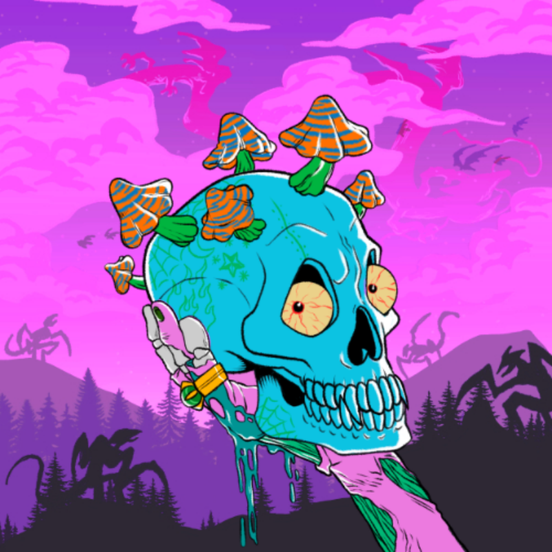 TezSkulliez #22 static token preview