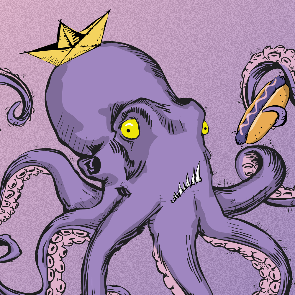 Bad Octupus #8 static token preview