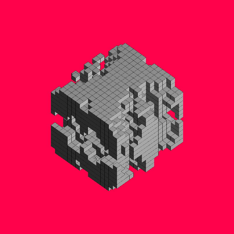 Voxelium #2 static token preview