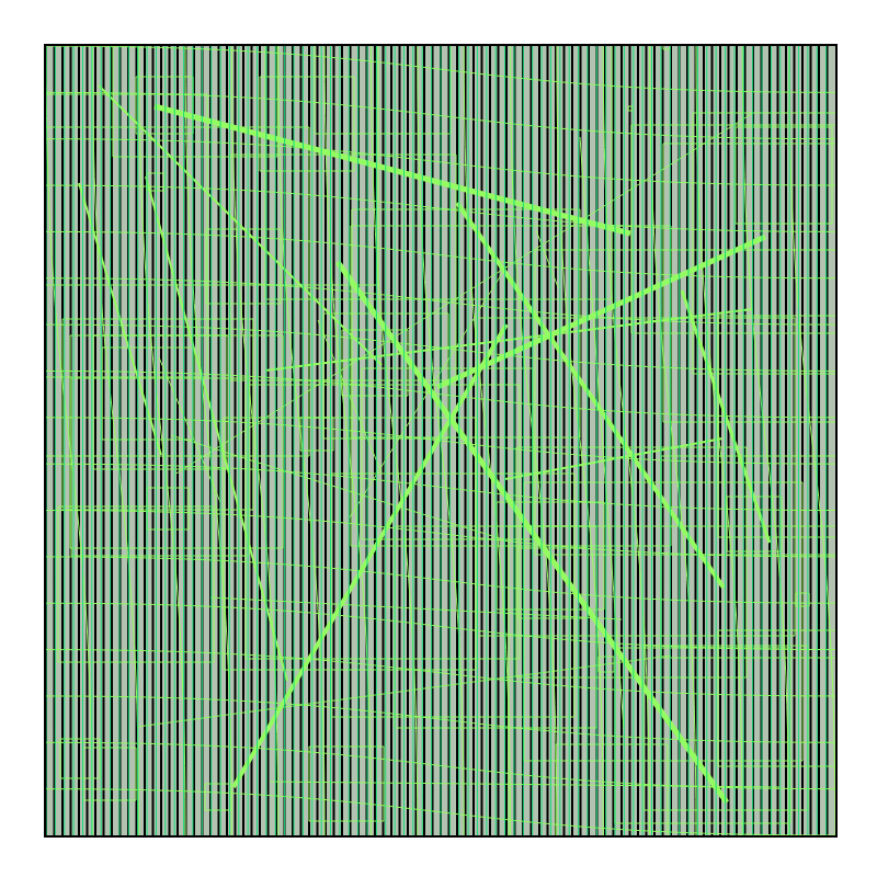 Optical Line Grid - AI Study IV #8 static token preview