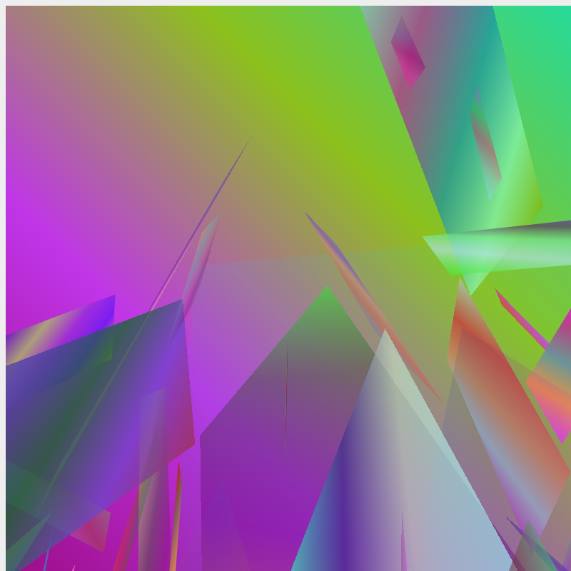 random divs with gradient and perspective #17 static token preview