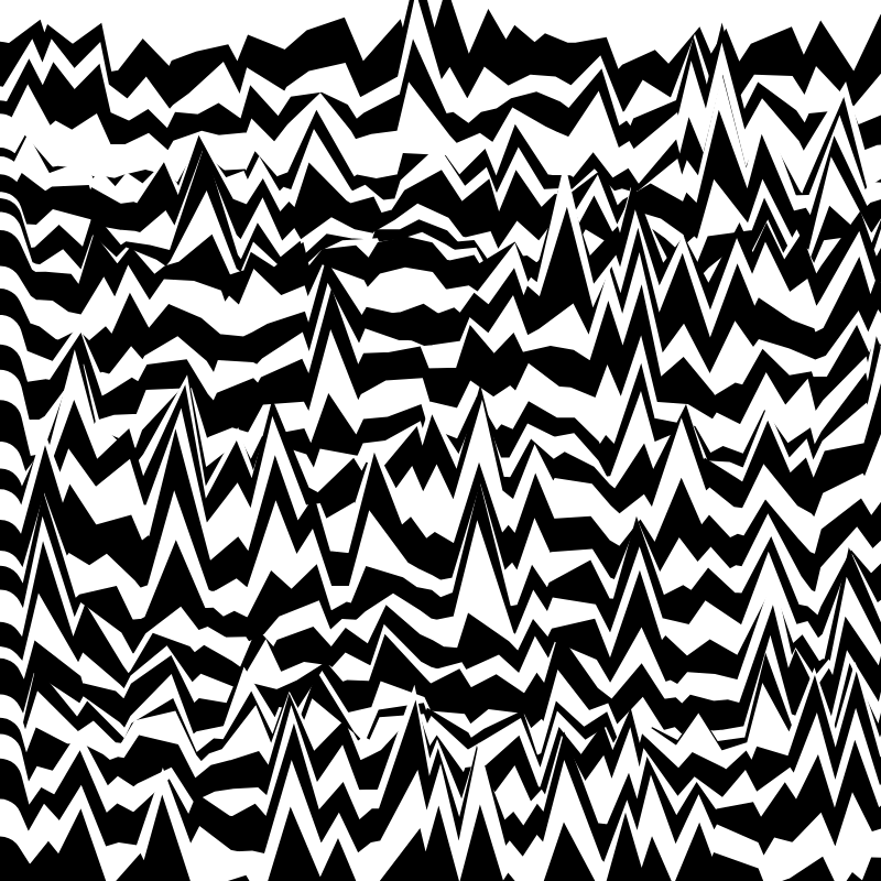 Mountains Waves and Valleys #23 static token preview
