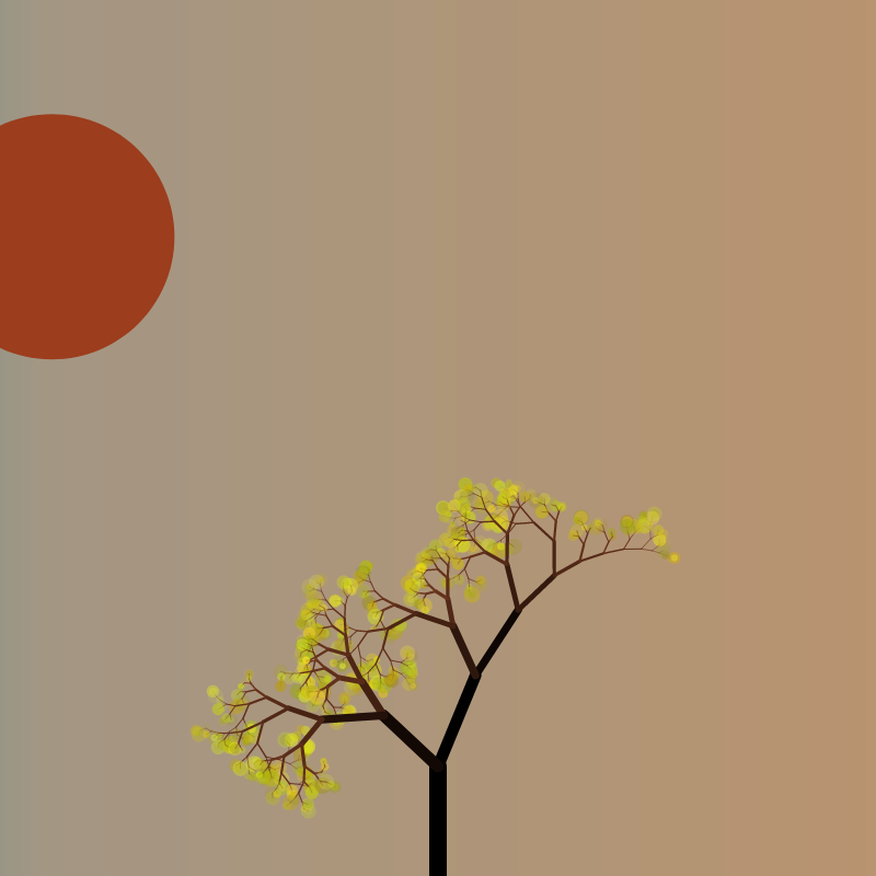 Asian Trees #2 static token preview