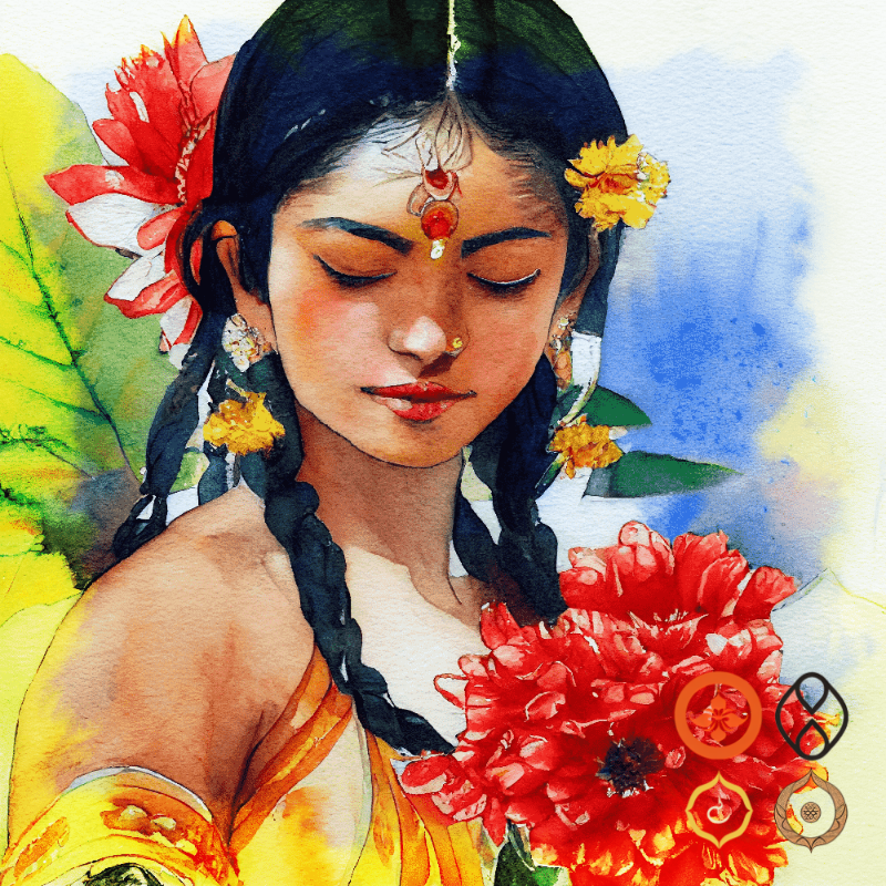 Indian Girl #4 static token preview