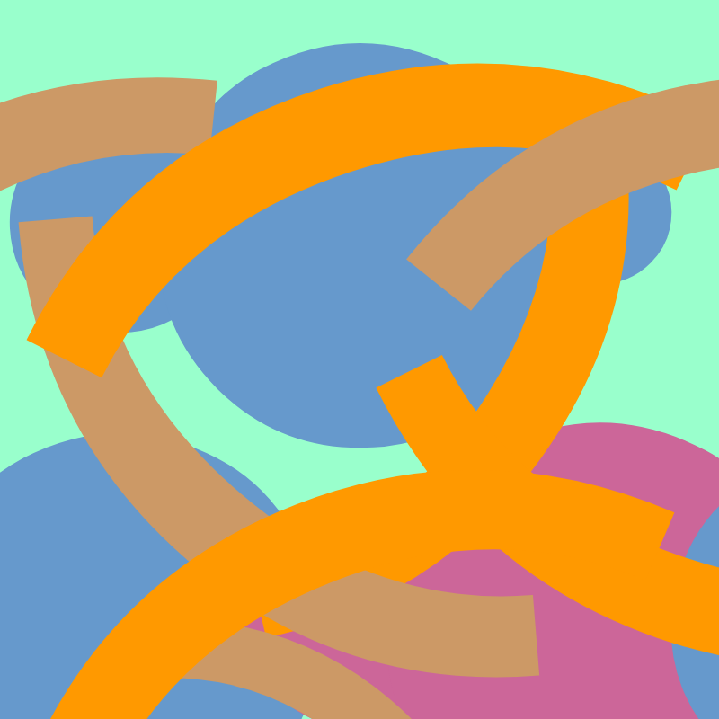 Tumbling Glyphs #24 static token preview