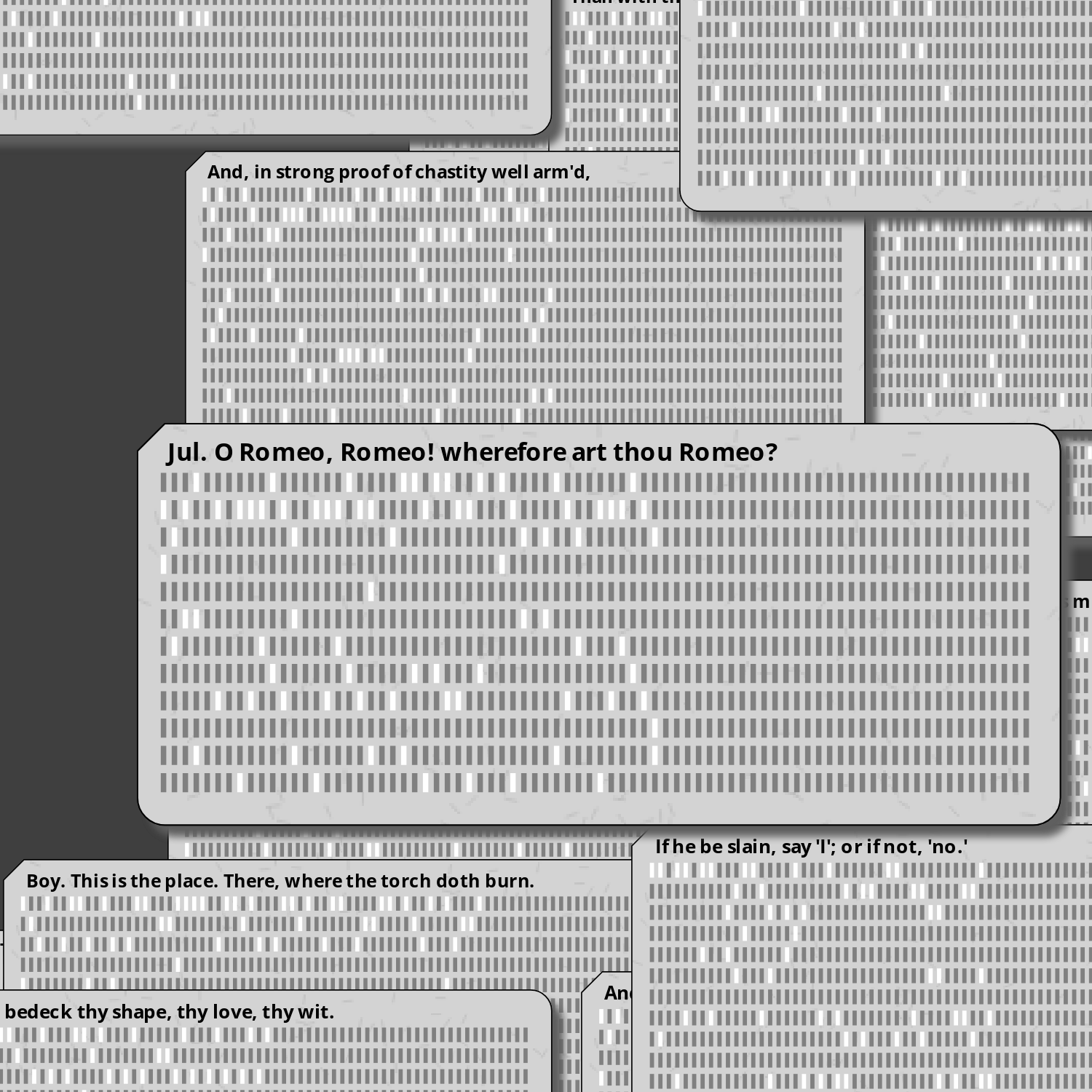 Romeo and Juliet on Punched Cards (Free) #14 static token preview