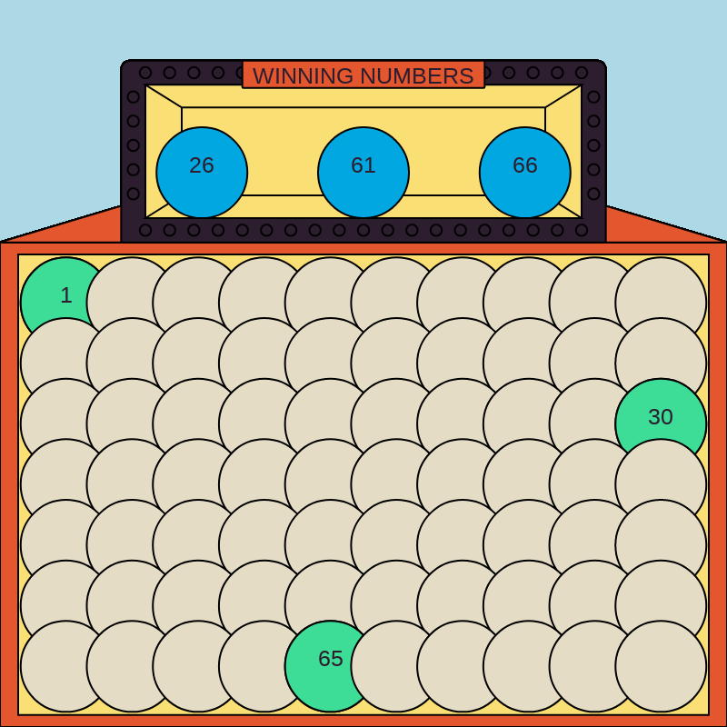 NFT Millions Lotto (01) #4 static token preview