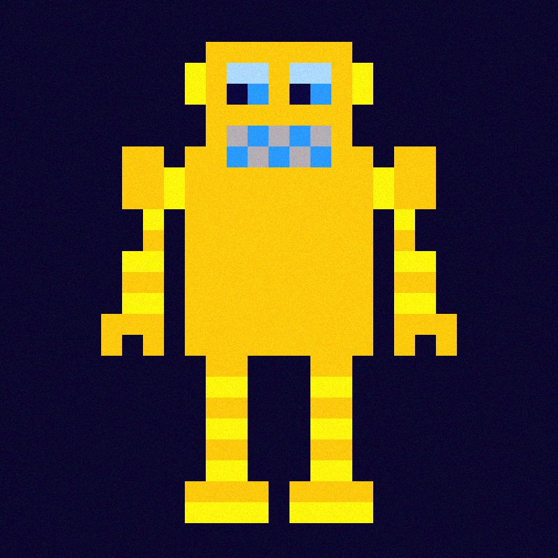 Pixelbots #1 static token preview