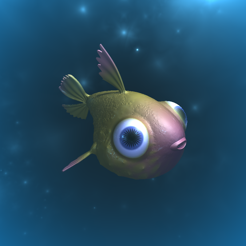 Weird Fishes #11 static token preview