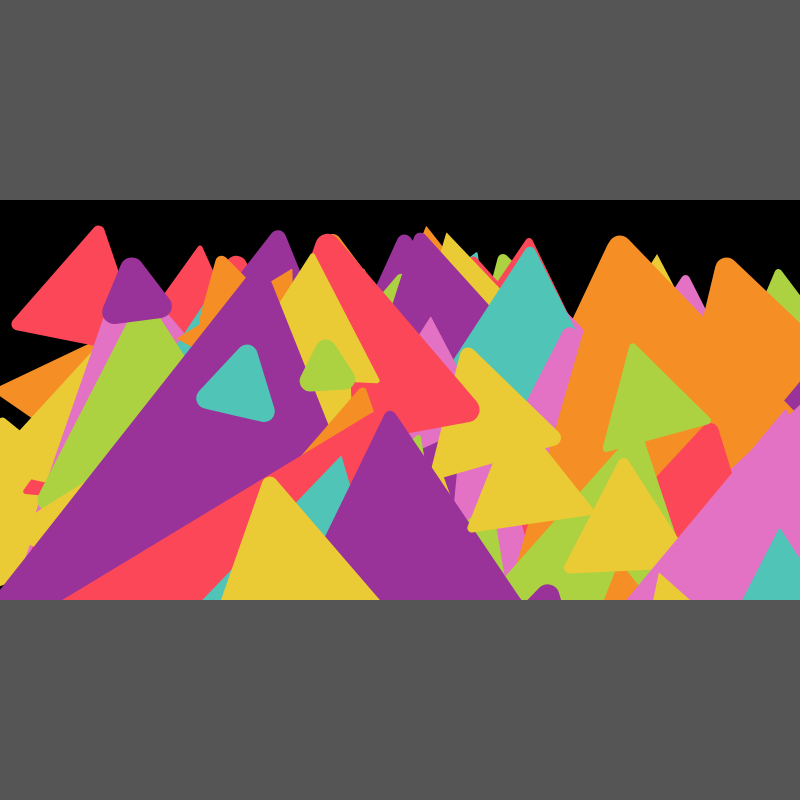 Messy Triangles #1 static token preview